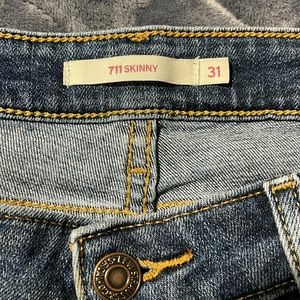 Levi’s 711 Skinny. Size 31, blue jeans